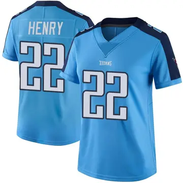 Women's Tennessee Titans Derrick Henry Light Blue...