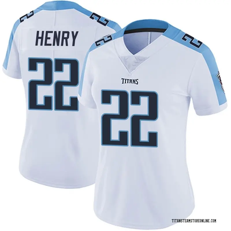 Women's Tennessee Titans Derrick Henry White Limited Vapor