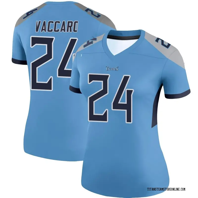Women's Tennessee Titans Kenny Vaccaro Light Blue Legend Jersey