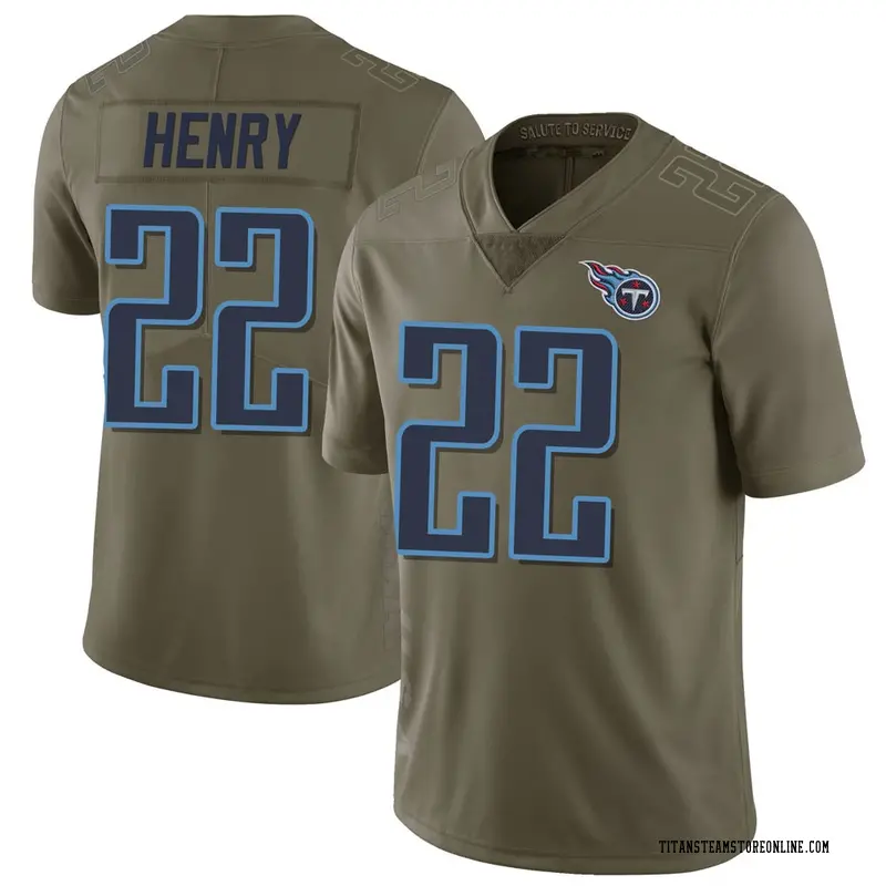 Youth Tennessee Titans Derrick Henry Green Limited 2017 ...