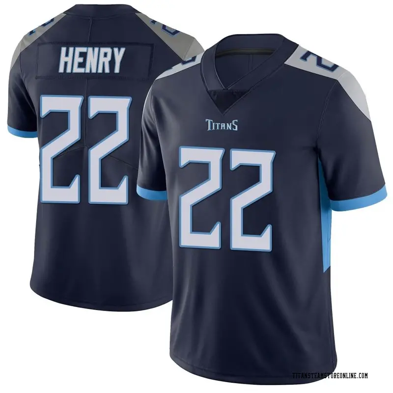 Youth Tennessee Titans Derrick Henry Navy Limited Vapor ...