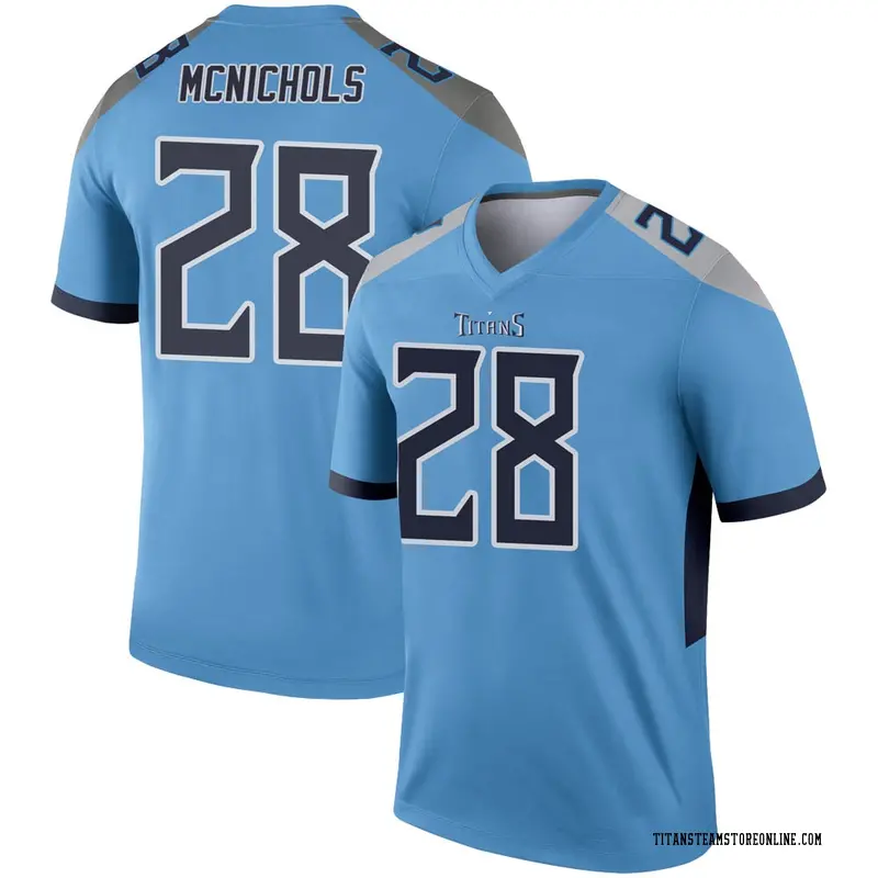 Youth Tennessee Titans Jeremy McNichols Light Blue Legend Jersey By Nike