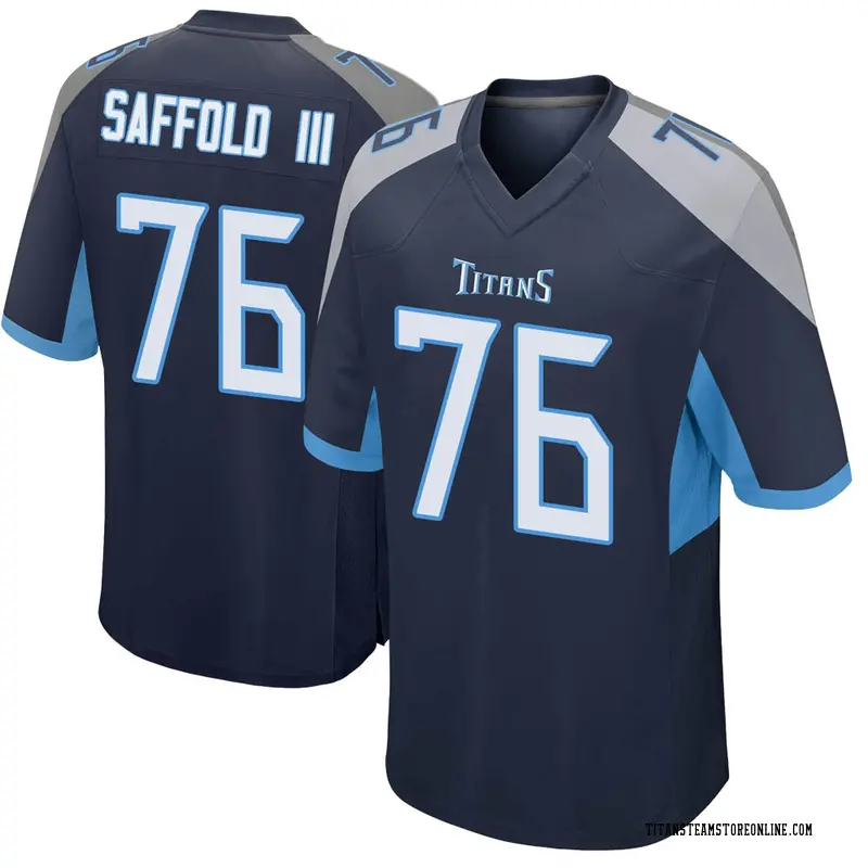 Youth Tennessee Titans Rodger Saffold III Navy Game Jersey ...