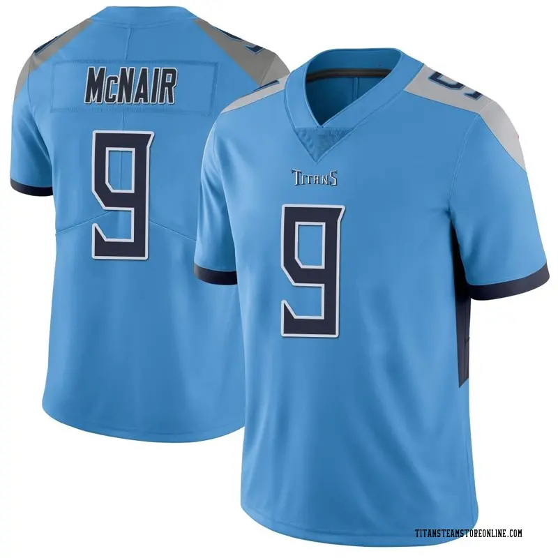 Youth Tennessee Titans Steve McNair Light Blue Limited ...