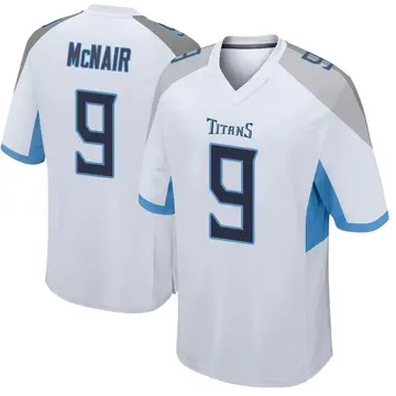 TENNESSEE TITANS STEVE MCNAIR FOOTBALL JERSEY SIZE XL 18-20 YOUTH