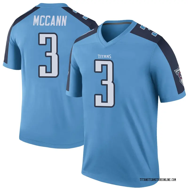 Youth Tennessee Titans Tucker McCann Light Blue Legend Color Rush Jersey