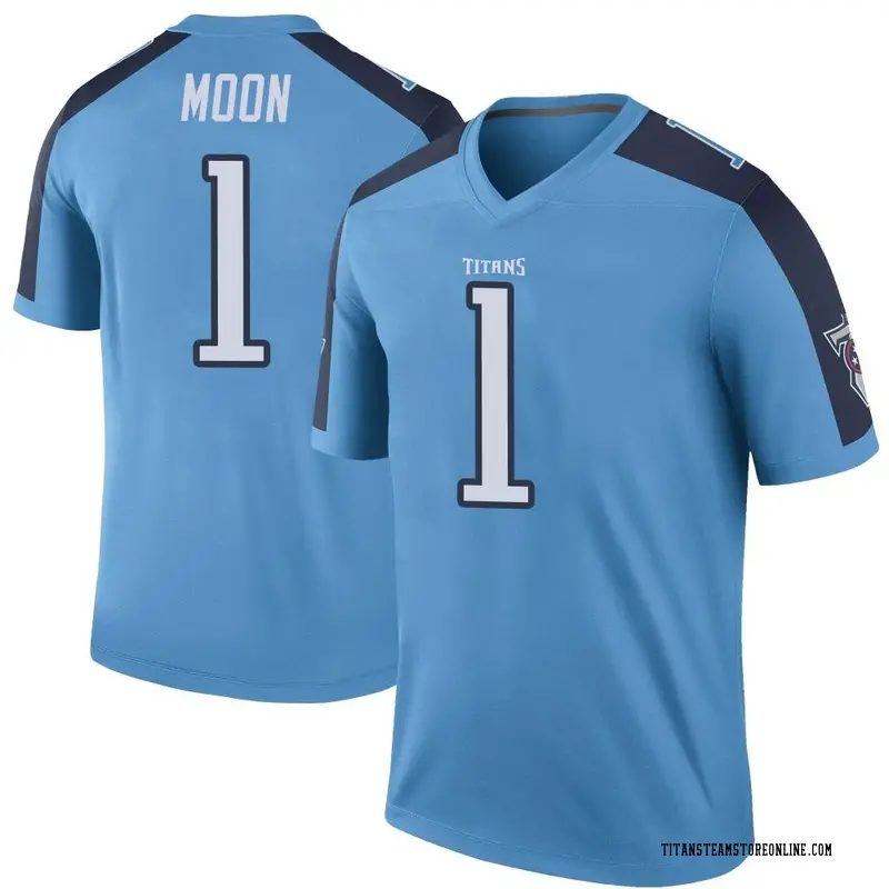 Youth Tennessee Titans Warren Moon Light Blue Legend Color ...